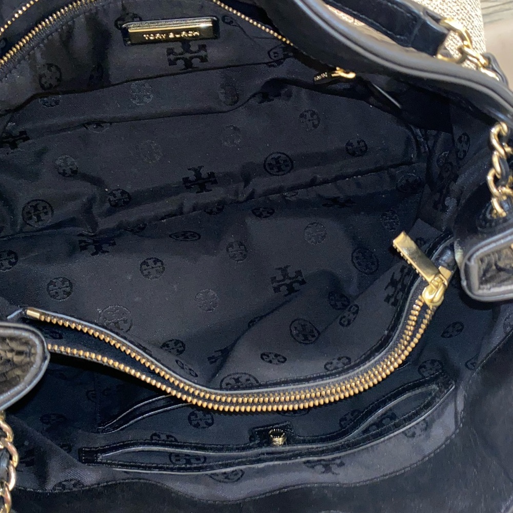 💯Tory Burch Marion Chain Slouchy Tote - Picture 15 of 15